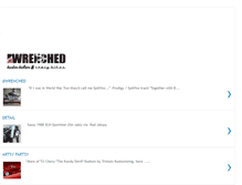 Tablet Screenshot of dwrenched.com